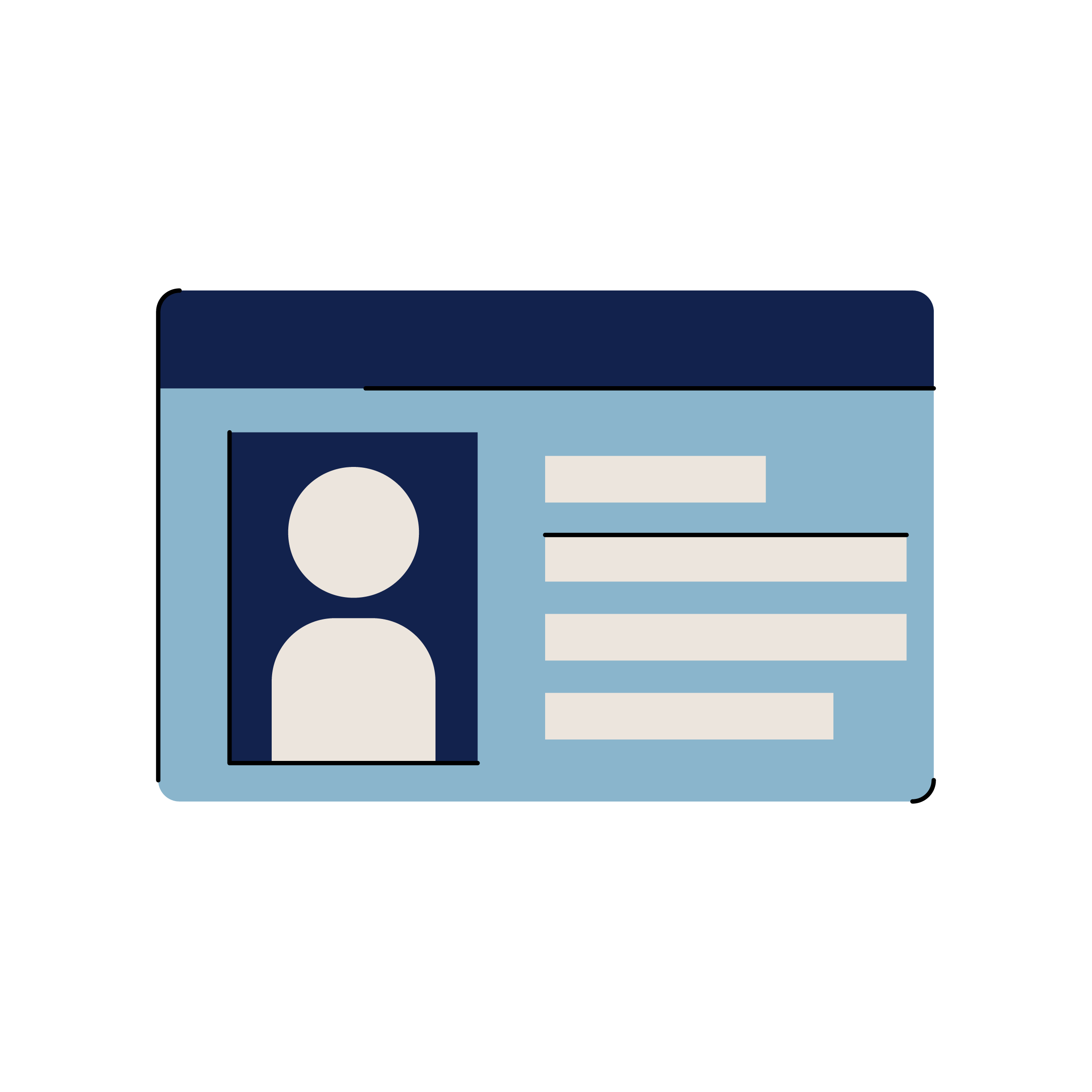 Id card icon