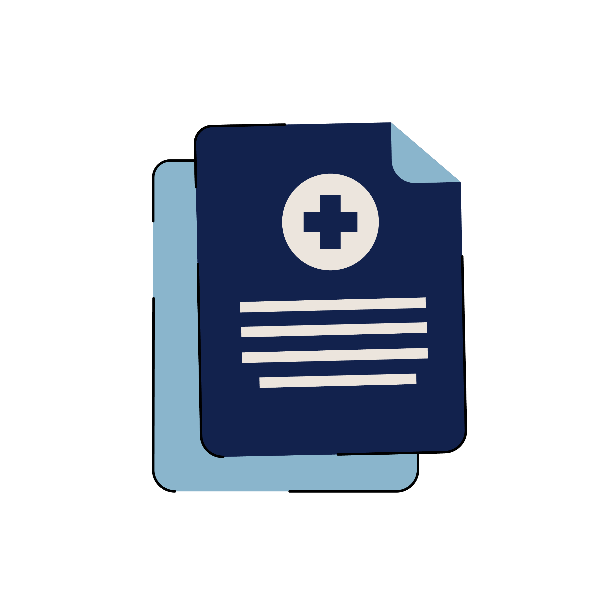 Medical documents icon